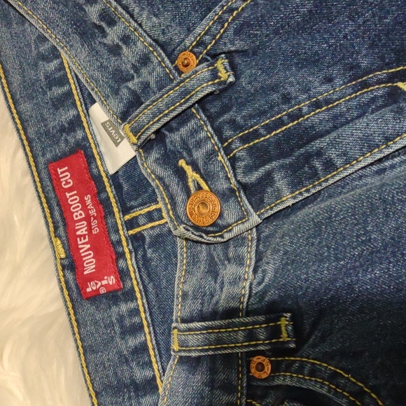 Vintage Levi's 515 Nouveau Retro Y2K Style  Low Rise Boot Cut Jeans size 6 - Picture 17 of 17